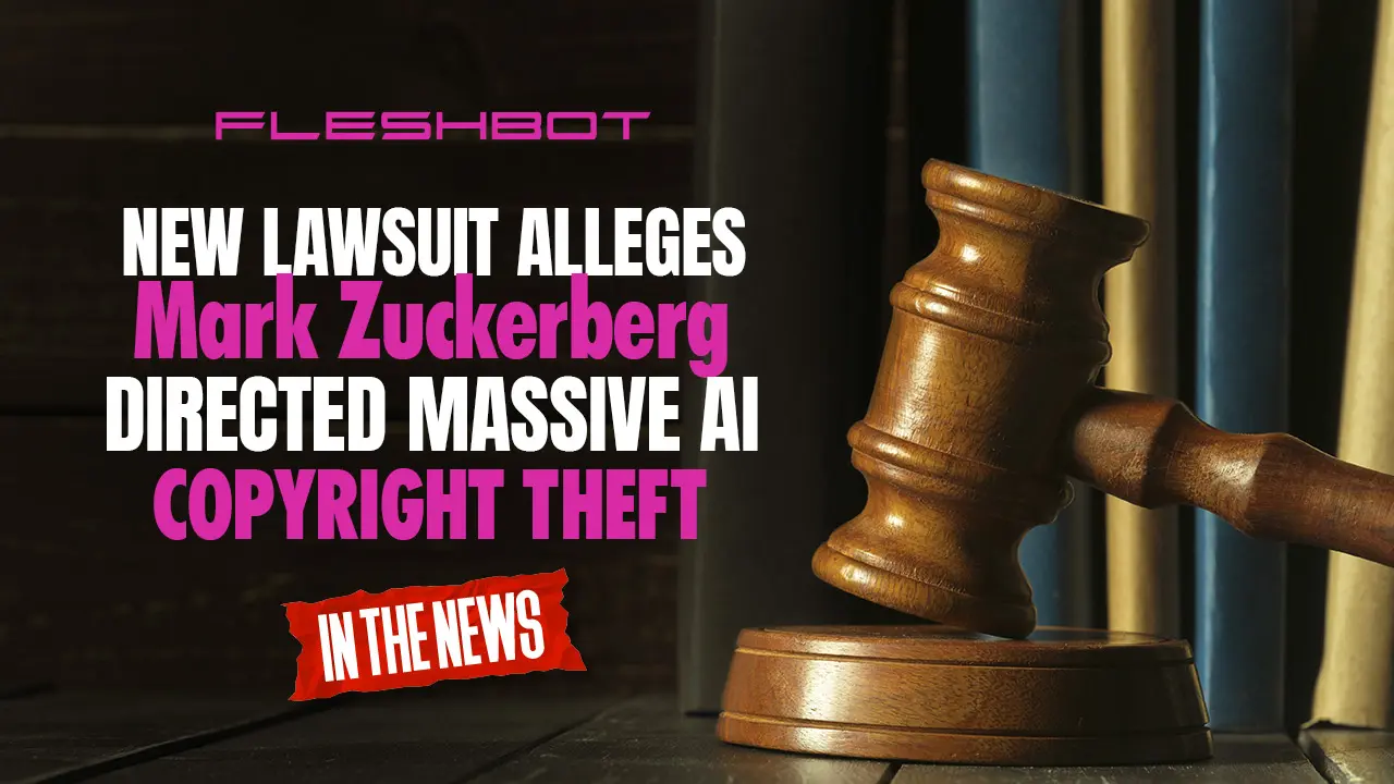 Una nuova causa sostiene che Mark Zuckerberg abbia diretto un massiccio furto di copyright tramite intelligenza artificiale
