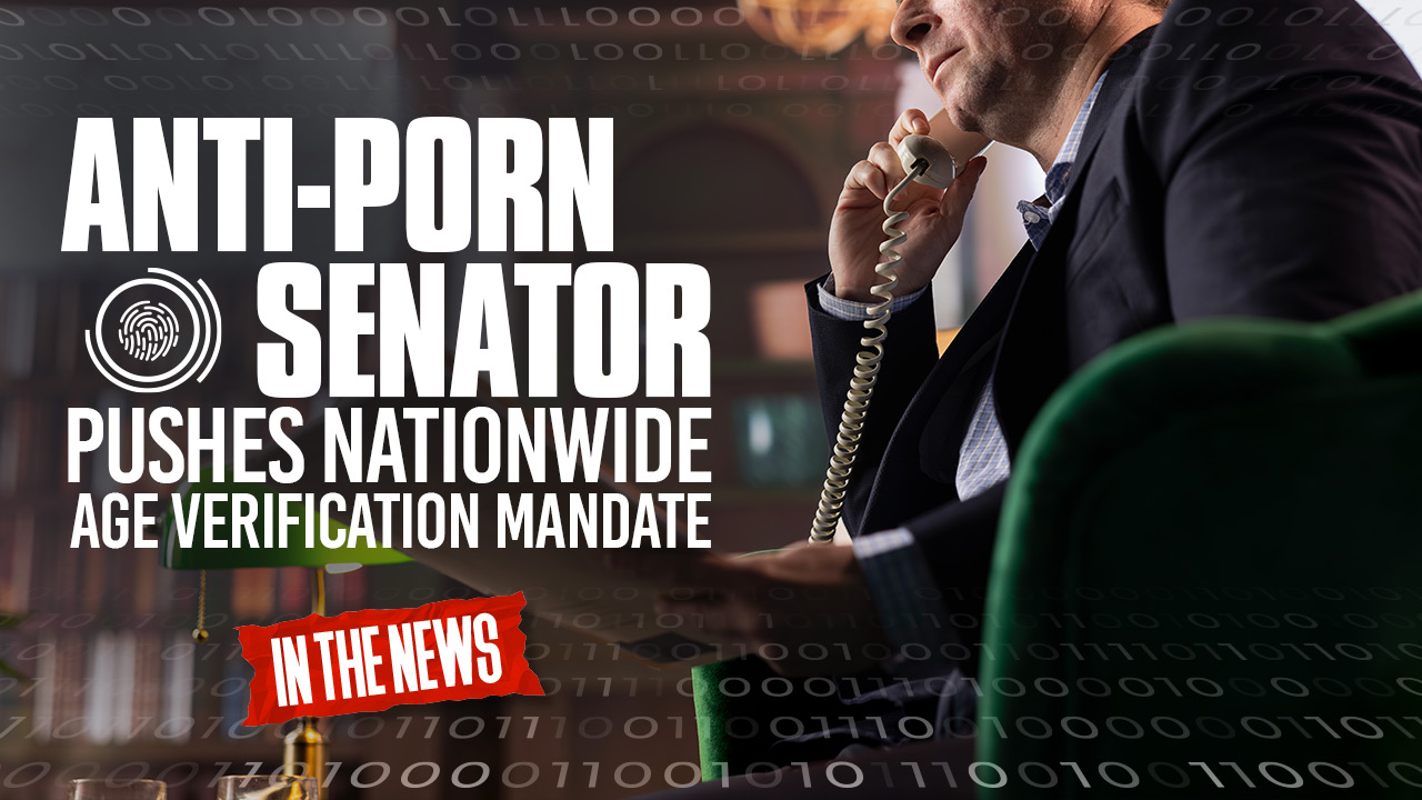 Il senatore anti-porno spinge il mandato di verifica dell’età a livello nazionale