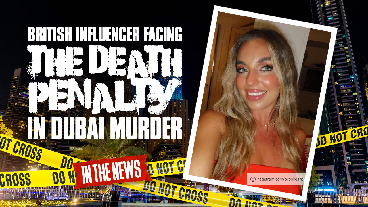 L'influencer britannica Brooke George rischia la pena di morte a Dubai
